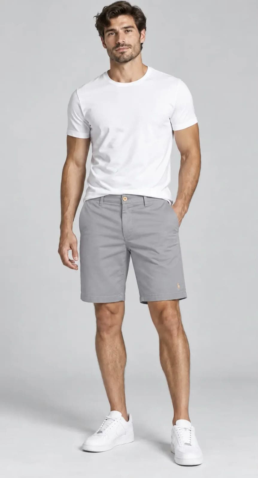 Bermuda de sarja, Modelo 01